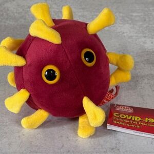 Giant Microbes Covid-19 Coronavirus Disease 2019 Plush Drew Oliver